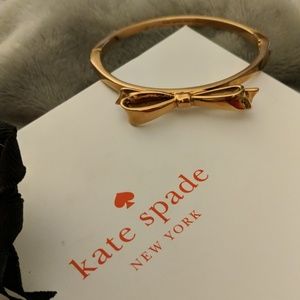 kate spade Pave Large Bow Bangle